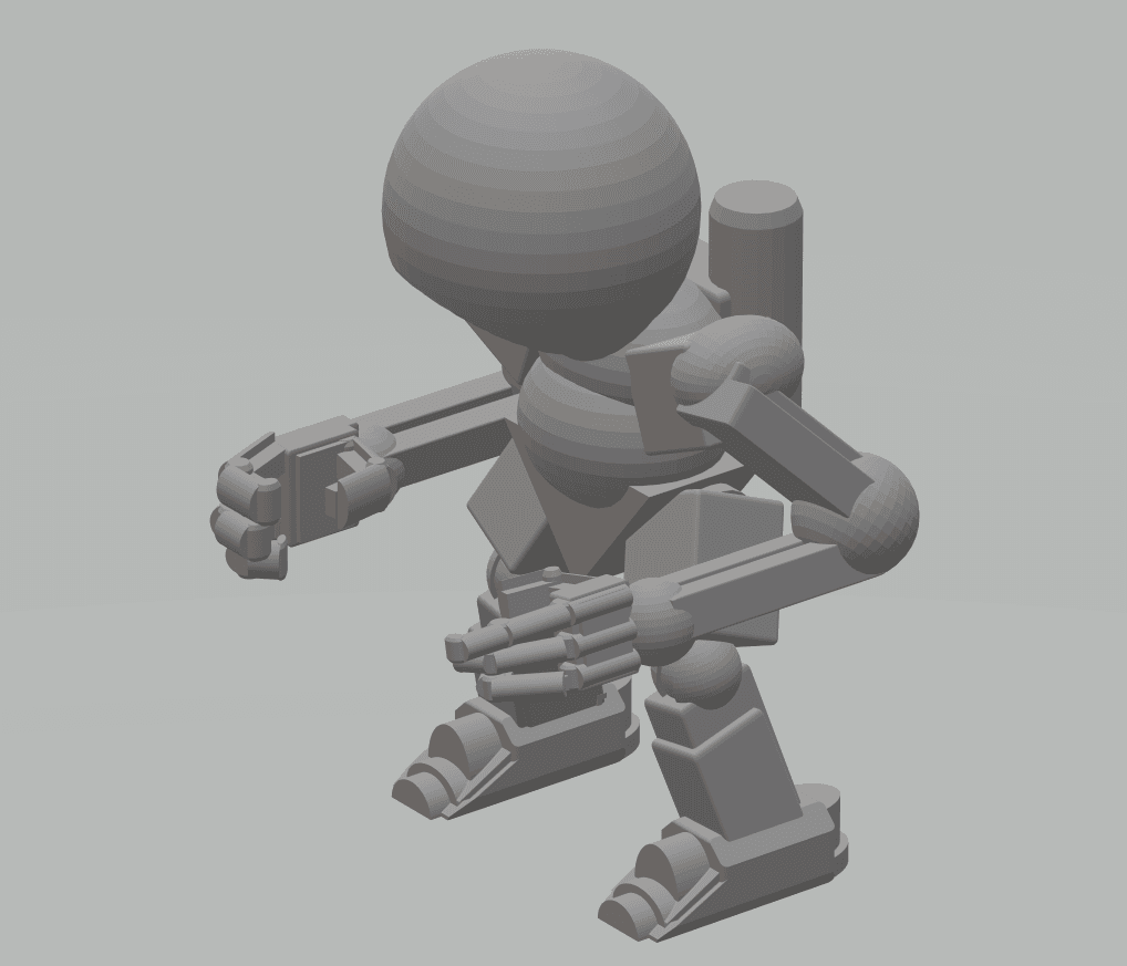 Bot Model Danny FHW: Desktop Standing Danni Bot - 3D model by The Free Heathen Workshop ...