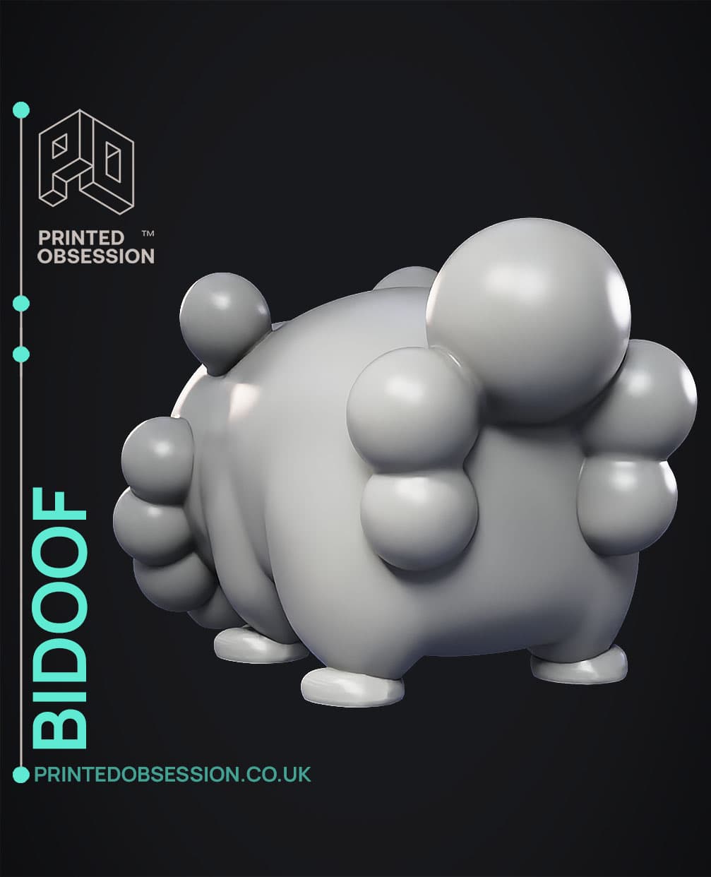 Baduff Bidoof - Pokemon - Fan Art - 3D model by printedobsession on Thangs