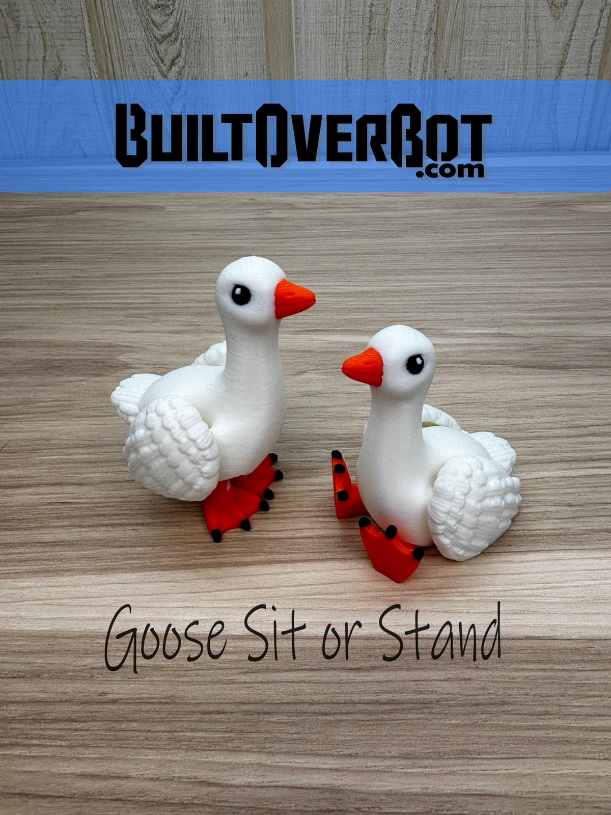 Heygrumpygoose Model Goose Sit or Stand - 3D model by Built Over Bot on Thangs