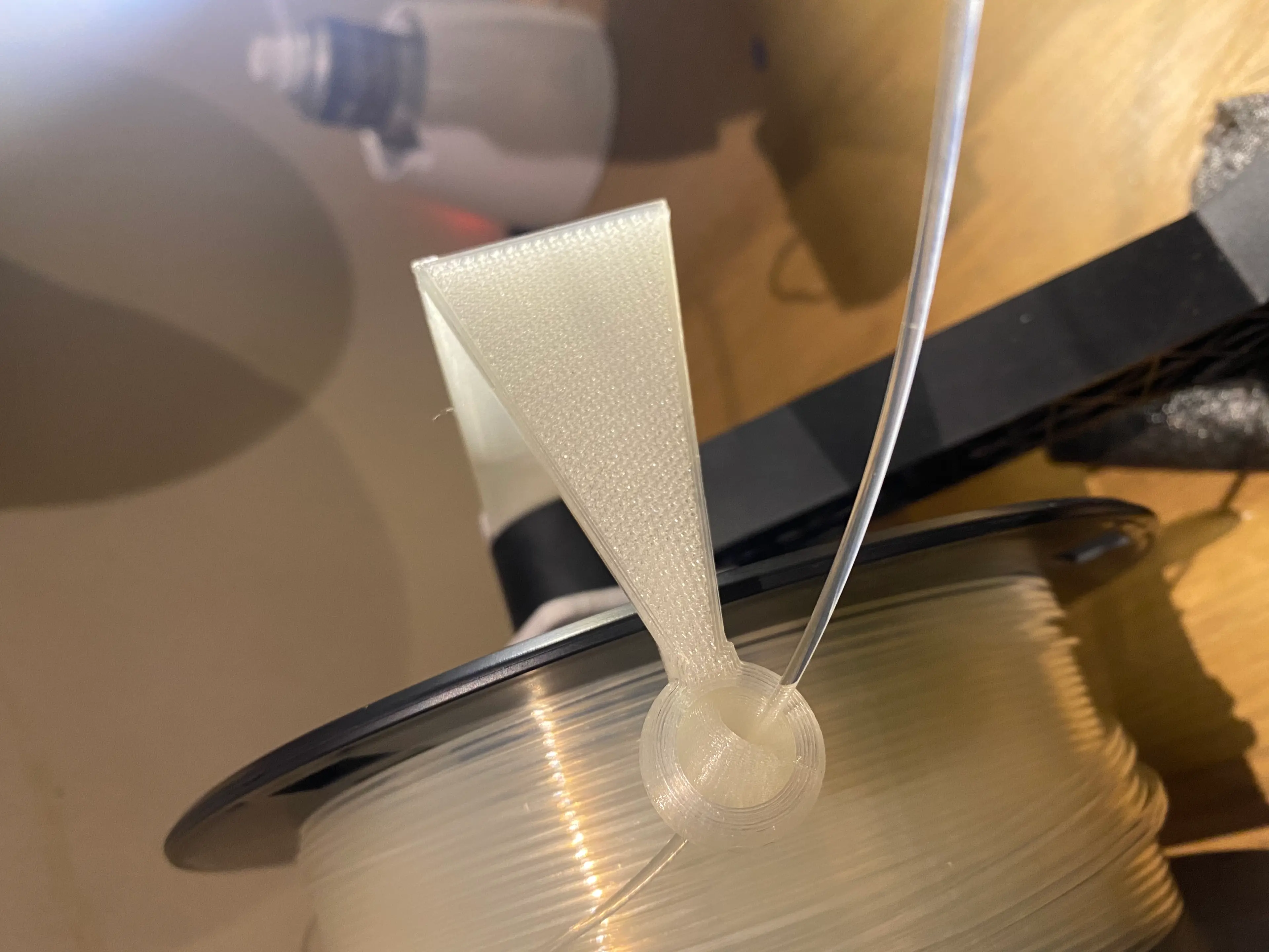 Filament Respooler Guide filament spool guide 140mm.stl - 3D model by matty.nurseus on Thangs