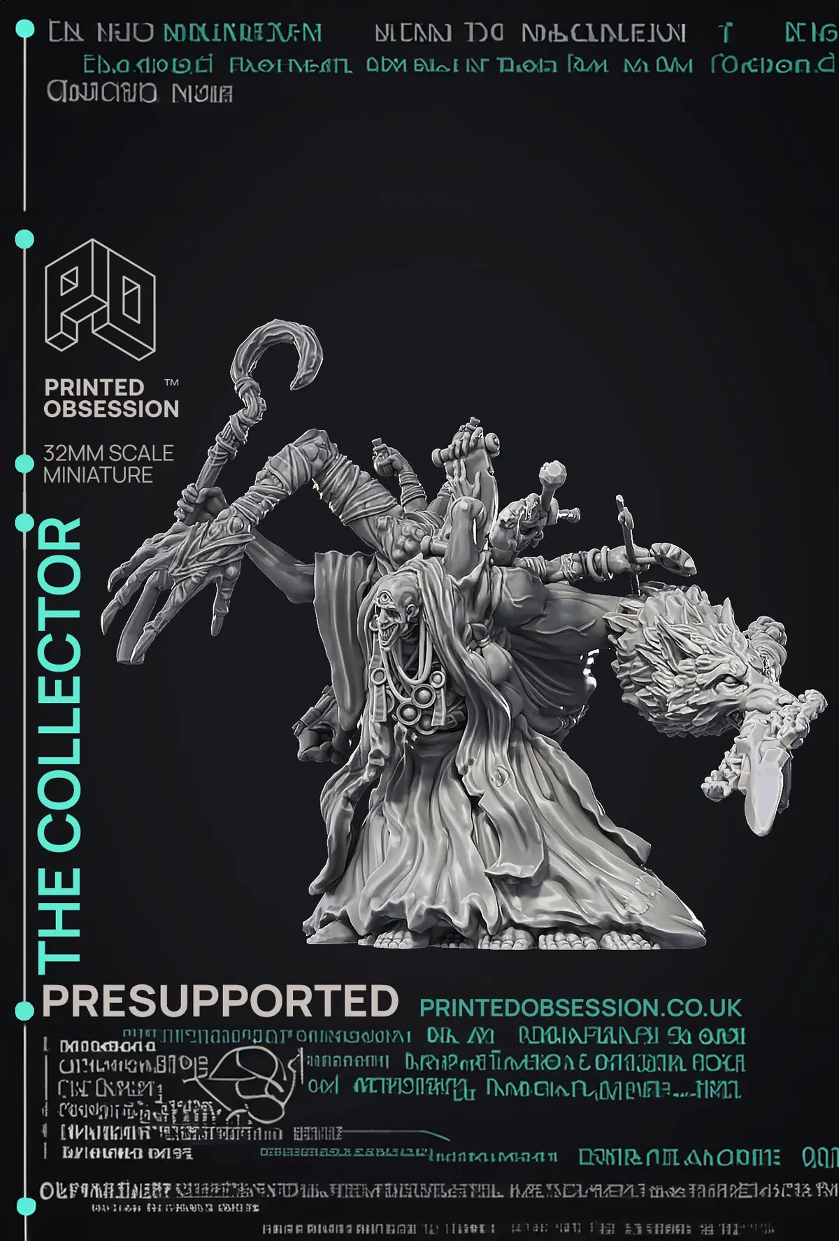 Collectius Boss The Collector - Boss Monster - PRESUPPORTED - Illustrated and Stats ...