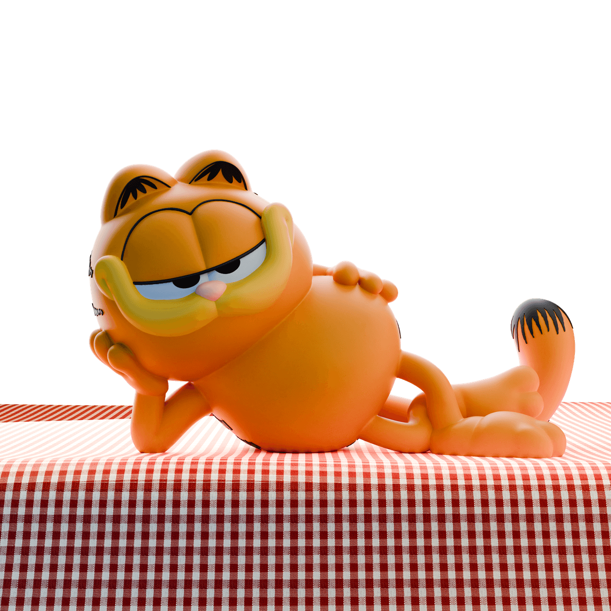 Garfield Model Garfield - 3D model by I3D on Thangs