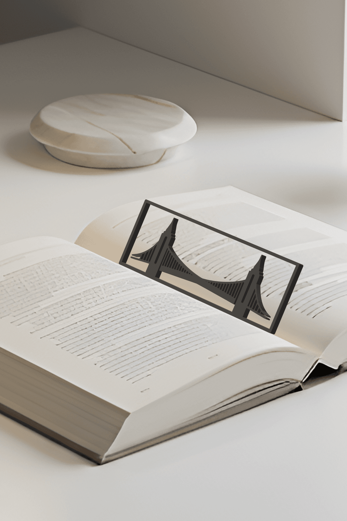 Bridge Bookmark Bridge Bookmark, Creativity Bookmark, Gift Idea - 3D model by OALPO on ...