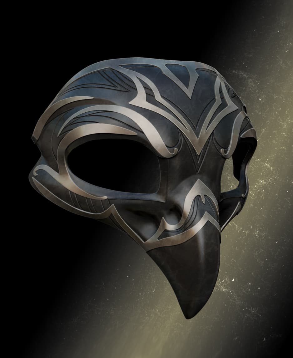 Plan Mask Select membership plan including Beaked skull mask