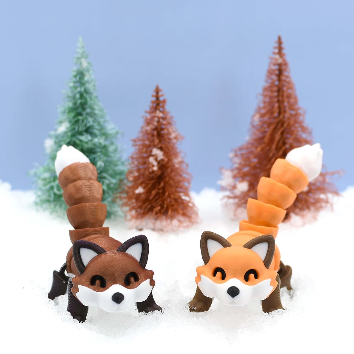 Prin Fox Articulated Fox - 3D model by McGybeer on Thangs