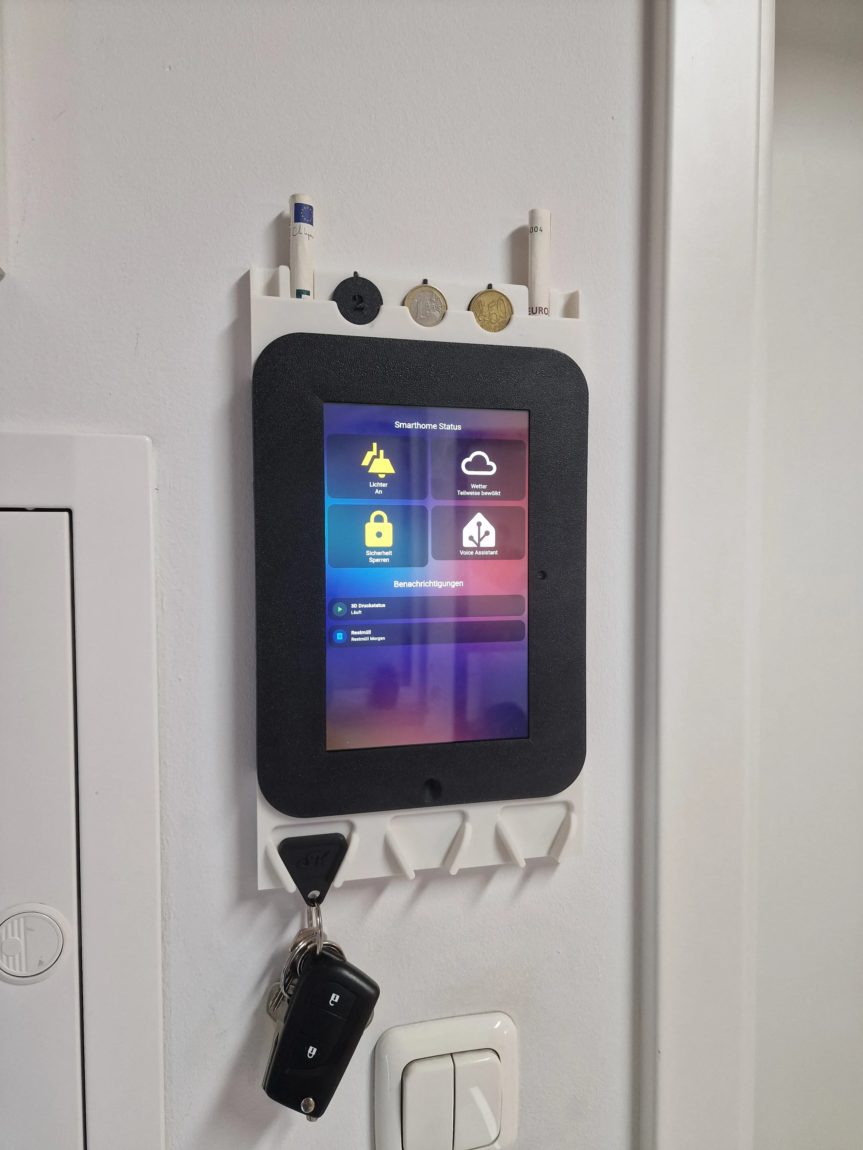 Module Wall Stand MOD Panel - Modular Fire HD 8 Wall Mount - 3D model by KAIZENsational ...