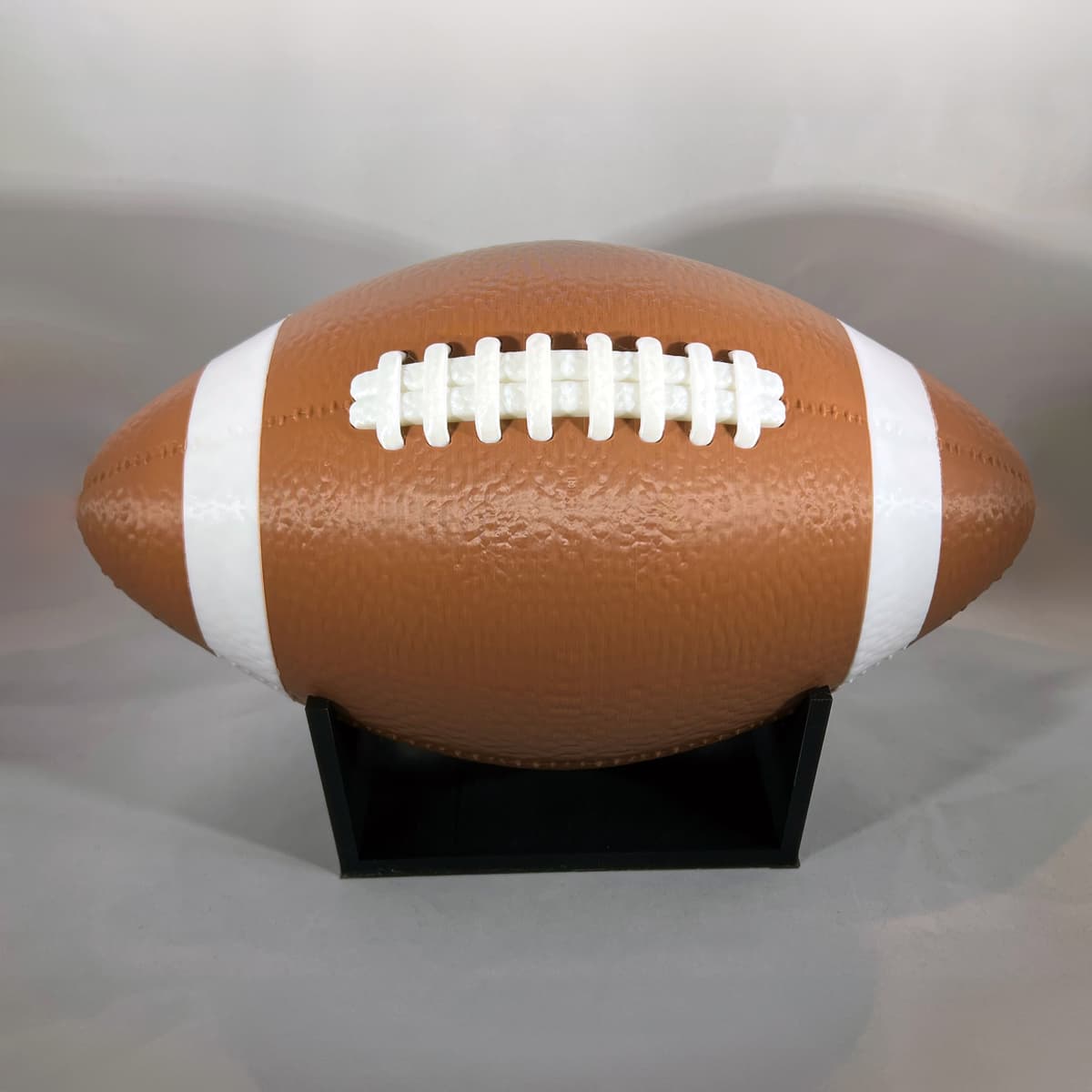 Realistic Football Buy Life-Size Realistic Football and Stand STL Files - NO AMS ...