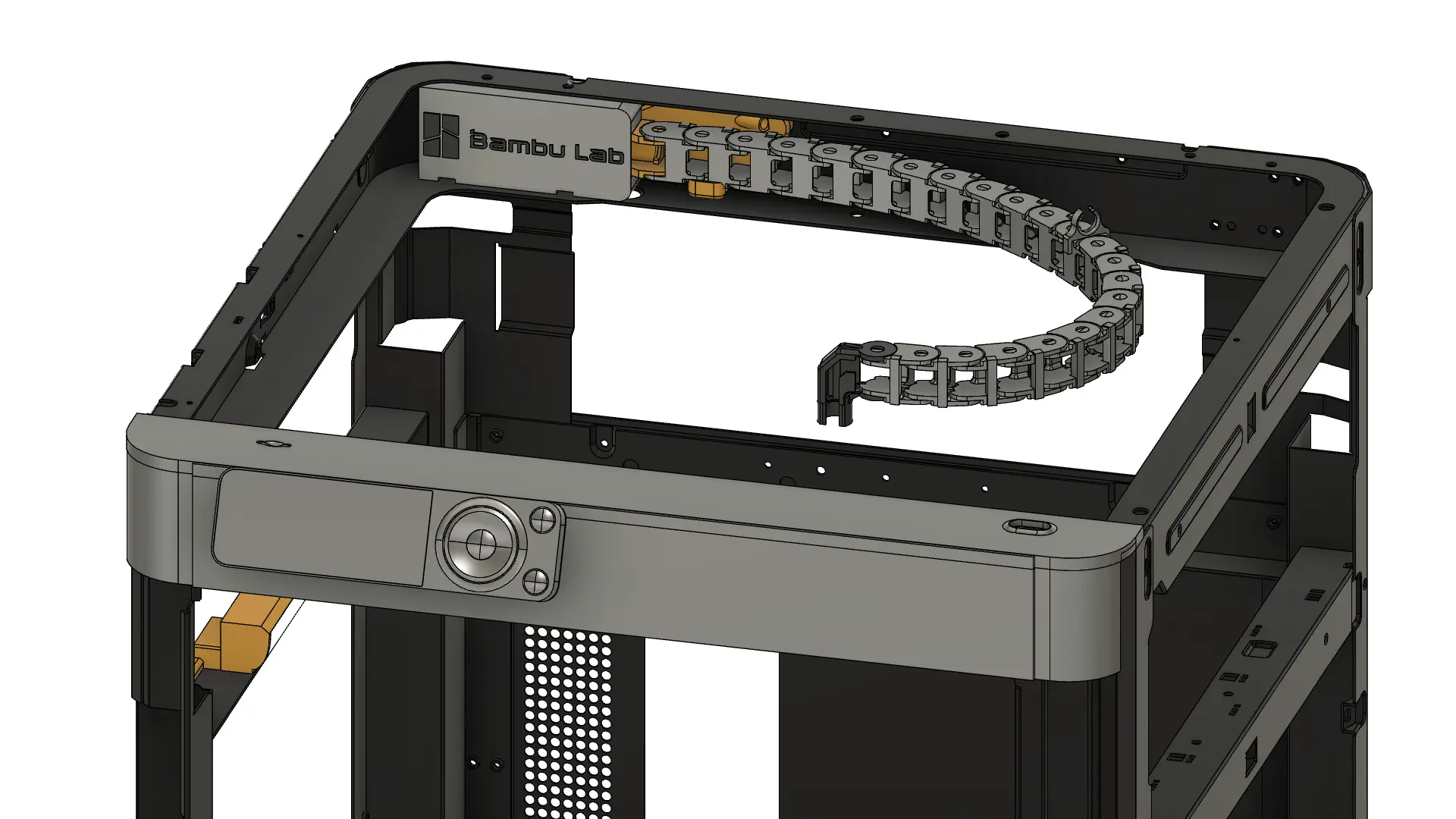 Bambu Lab P1P Cable Drag Chain Assembly - 3D model by brody.bolanos on ...