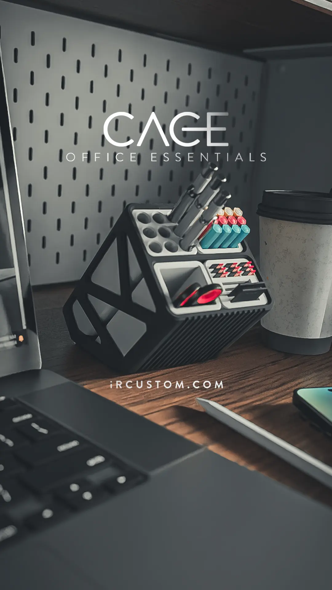 Divito Design CAGE | Modular Desk Organizer by iRcustom - 3D model by DIVITO.DESIGN ...