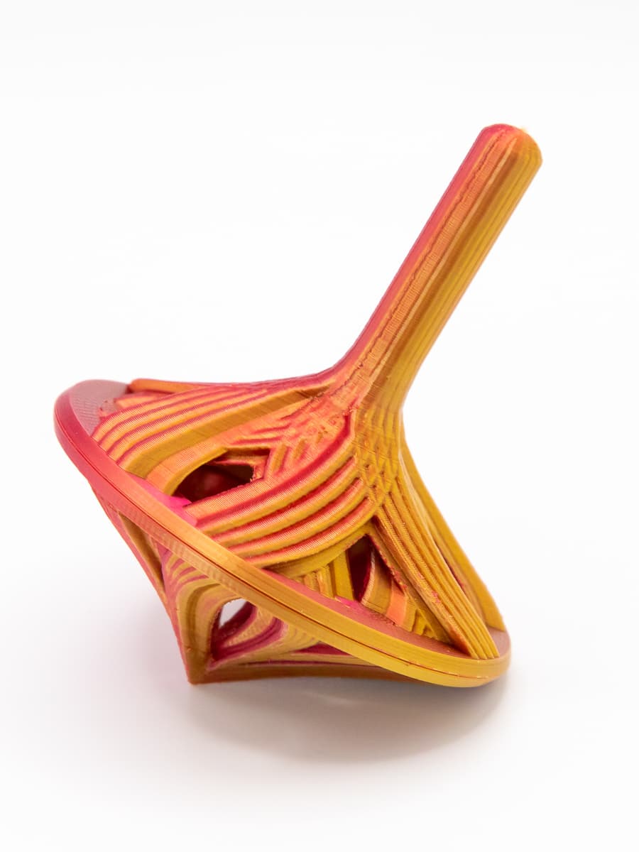 3d Swoop Pattern Swoop Spinning Toy Top - 3D model by dazus k on Thangs