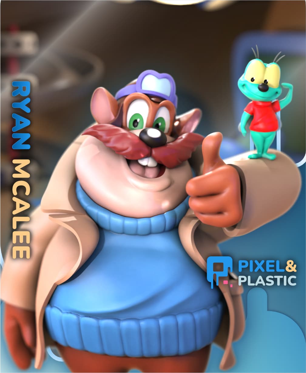 Zipper Rescue Rangers Costume Monty and Zip | Rescue Rangers - 3D model by PixelandPlastic on Thangs