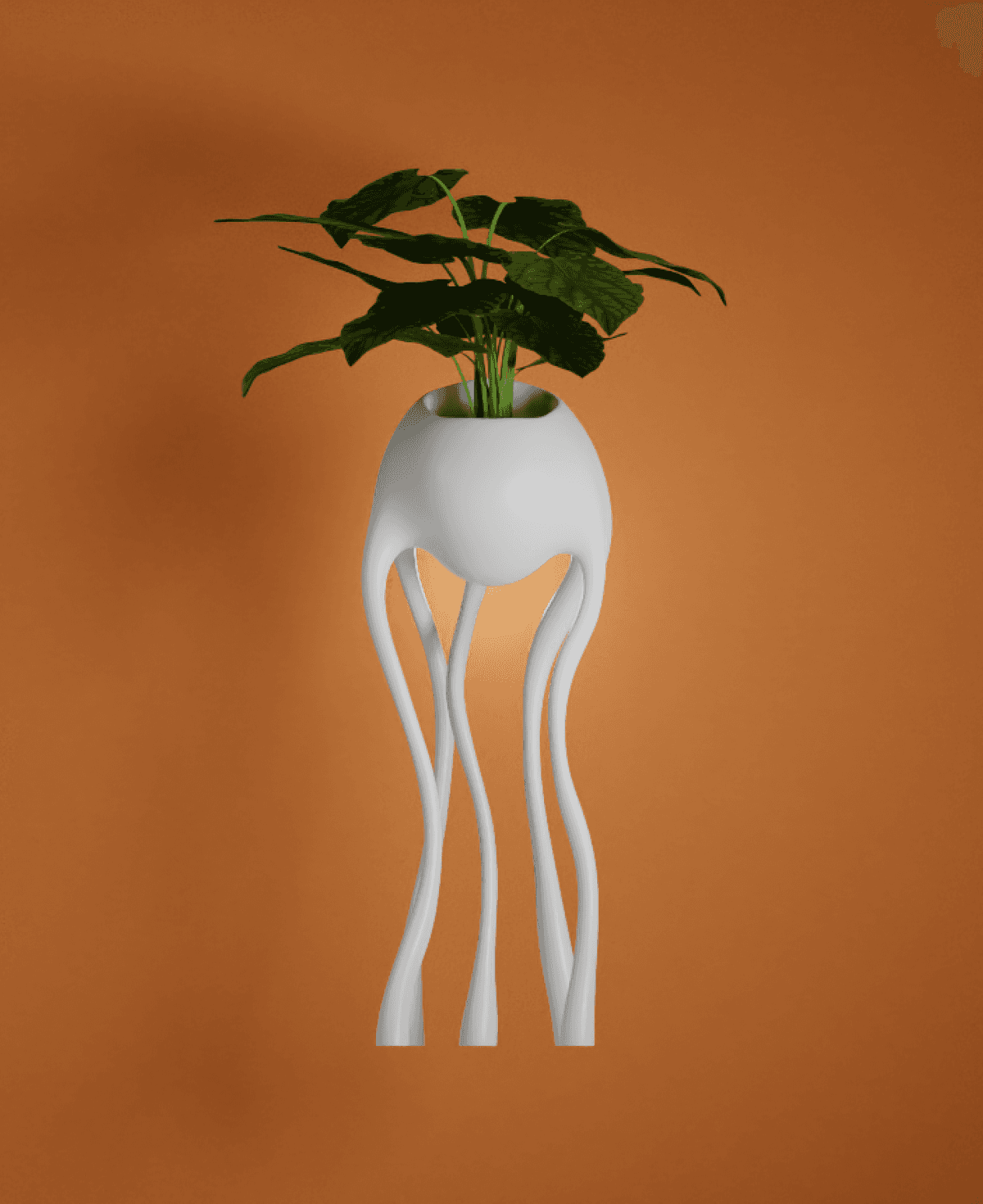 Rollo Model Tiptoe ~ Planter ~ V6 - 3D model by Rollo Studio on Thangs