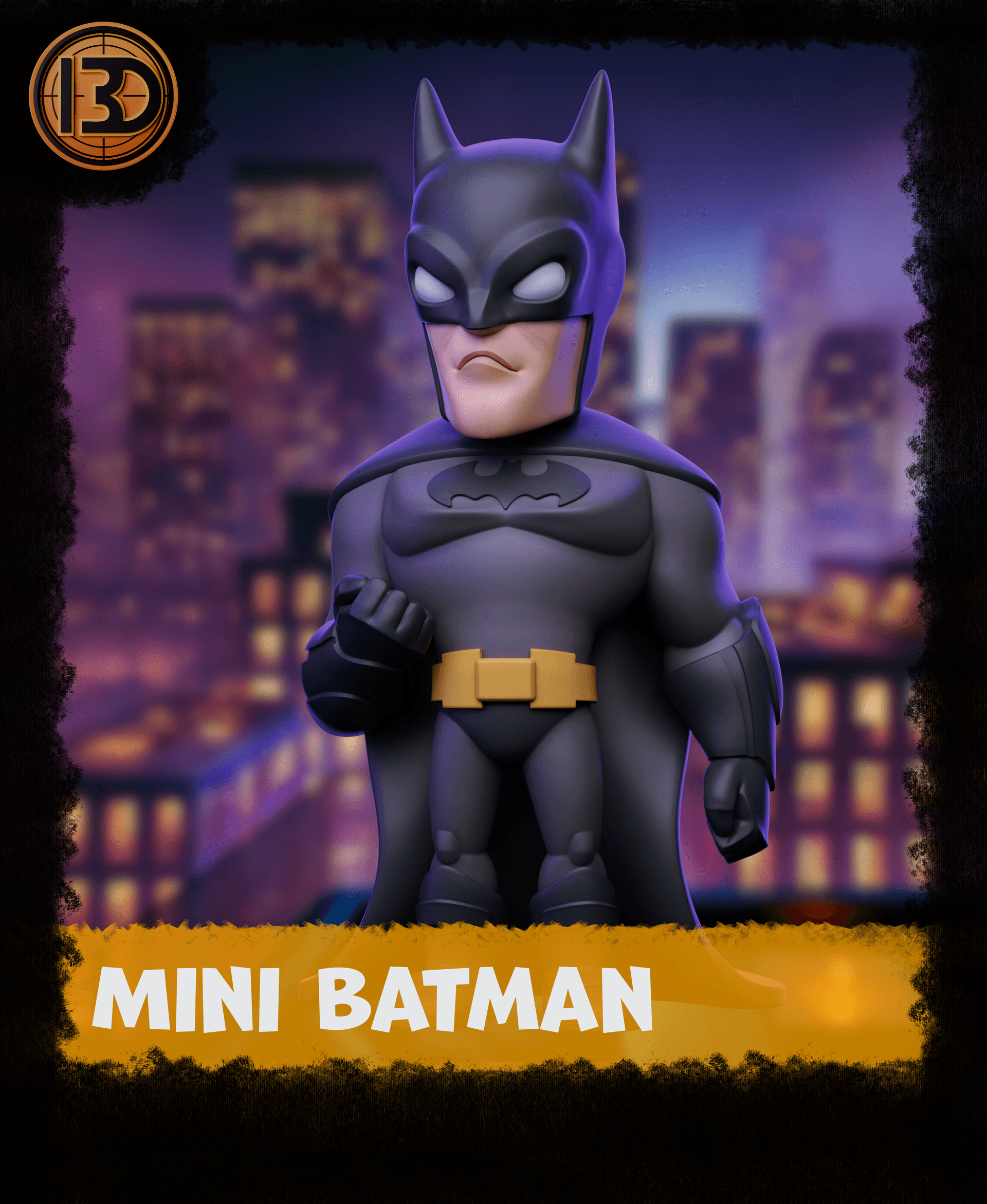 Batman Mini Real Mini Batman - 3D model by I3D on Thangs