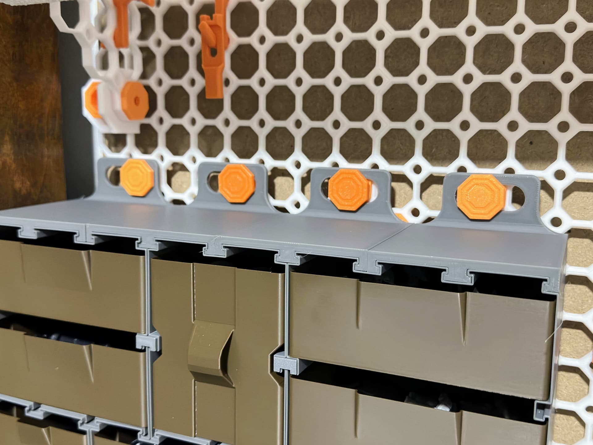Multiboard Storage System Fast Print Storage Mount for LR3DUK and Multiboard - 3D model by ...