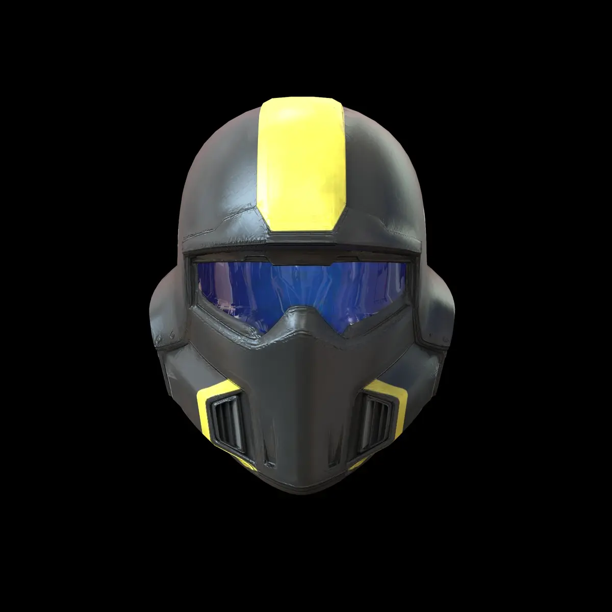 Model Helmut Helldivers 2 B-01 Tactical Accurate Full Wearable Helmet for 3D ...