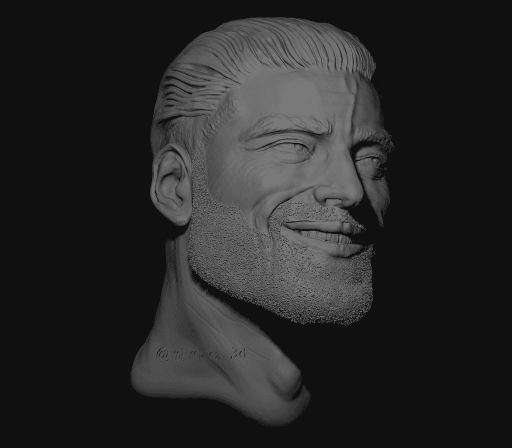 Gigachad Mathcing Profile Gigachad - 3D model by mireplica3d on Thangs