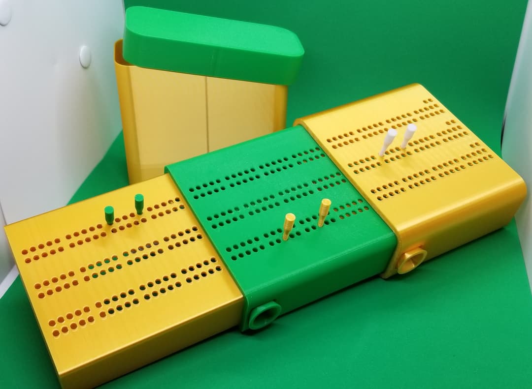 Cribbage Board Model 3dgenedesigns’s Portfolio of 3D Models
