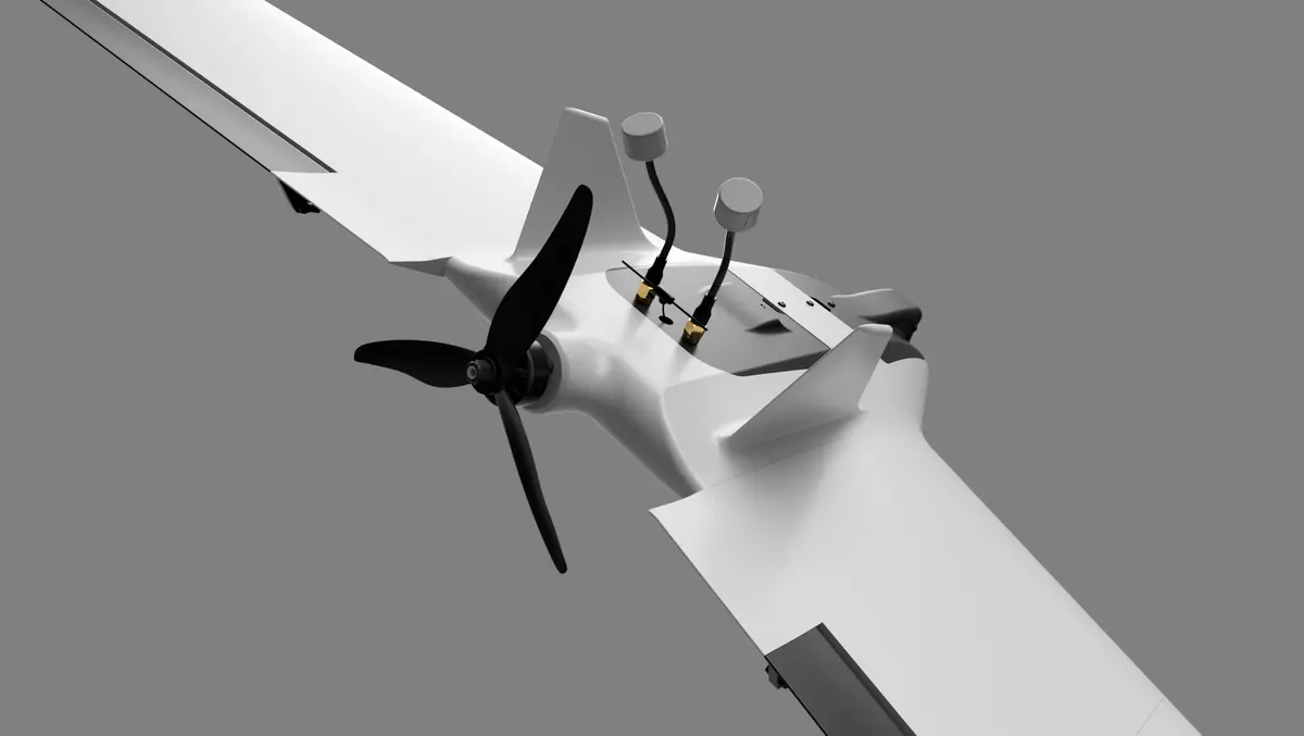 Model Deltawing Drawing RAVEN - 3D Printed Delta Wing Aircraft by Yantr - 3D model by ...