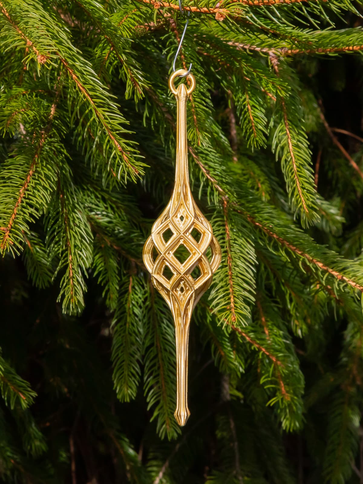 Christmas Strtech Lattice Christmas Stretch Ornament 2024 - 3D model by dazus k on Thangs