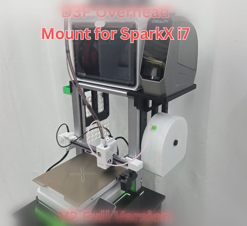 D3p Modular Riser D3P Riser for Creality K2 Plus - 3D model by Darren 3d Print on Thangs