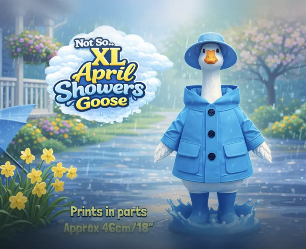 Heygrumpygoose Model Dress Up Porch Goose for Goose Gear - 3D model by FunFam3D on Thangs