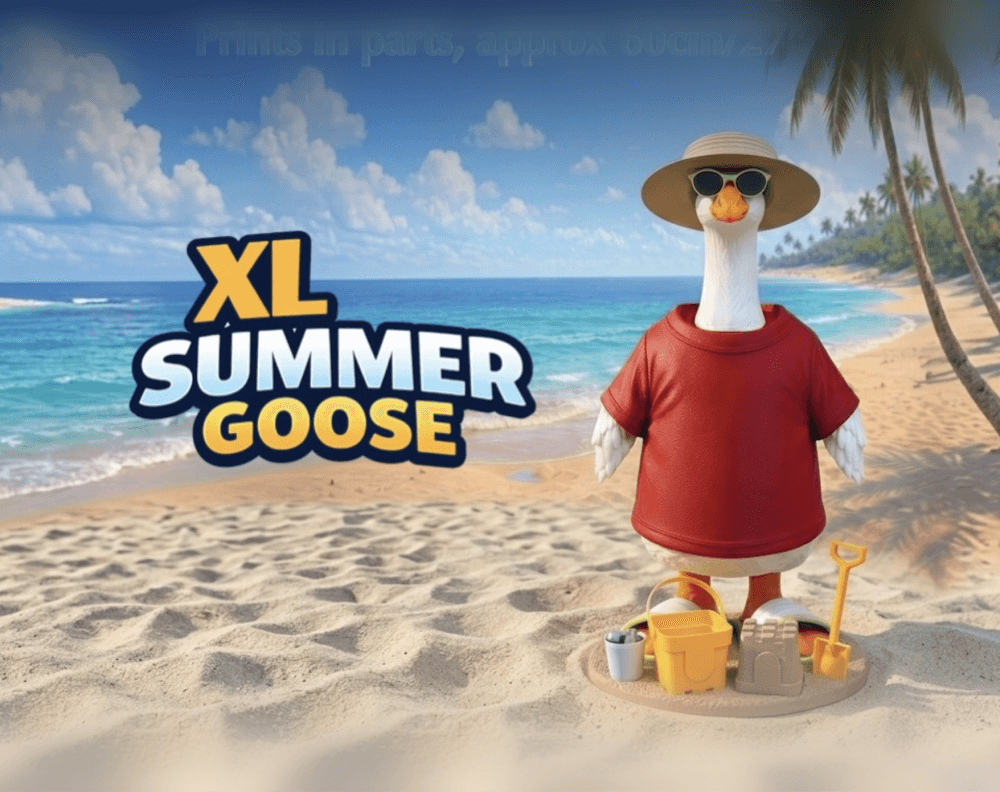 Heygrumpygoose Model Dress Up Porch Goose for Goose Gear - 3D model by FunFam3D on Thangs