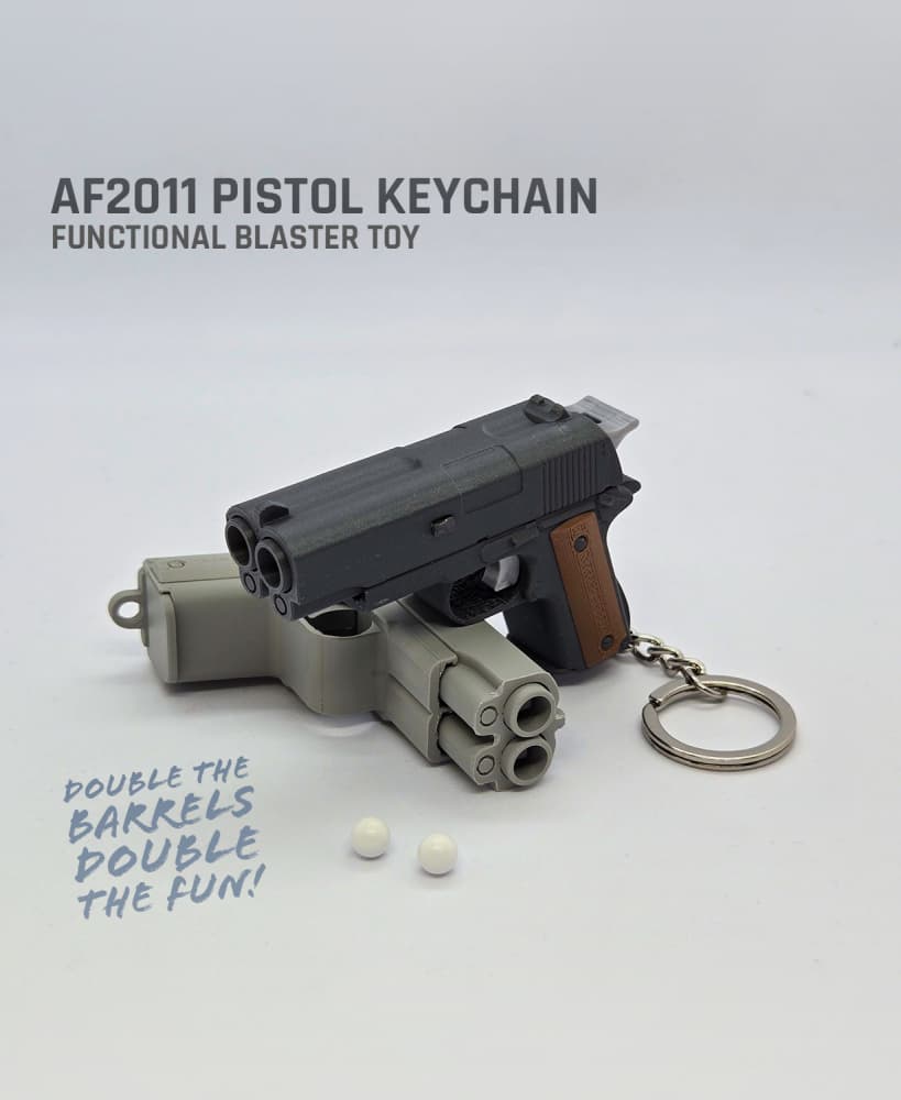 Gun Fidget Keychain Bolt Action Rifle Keychain - 3D model by Jaatinen3D on Thangs
