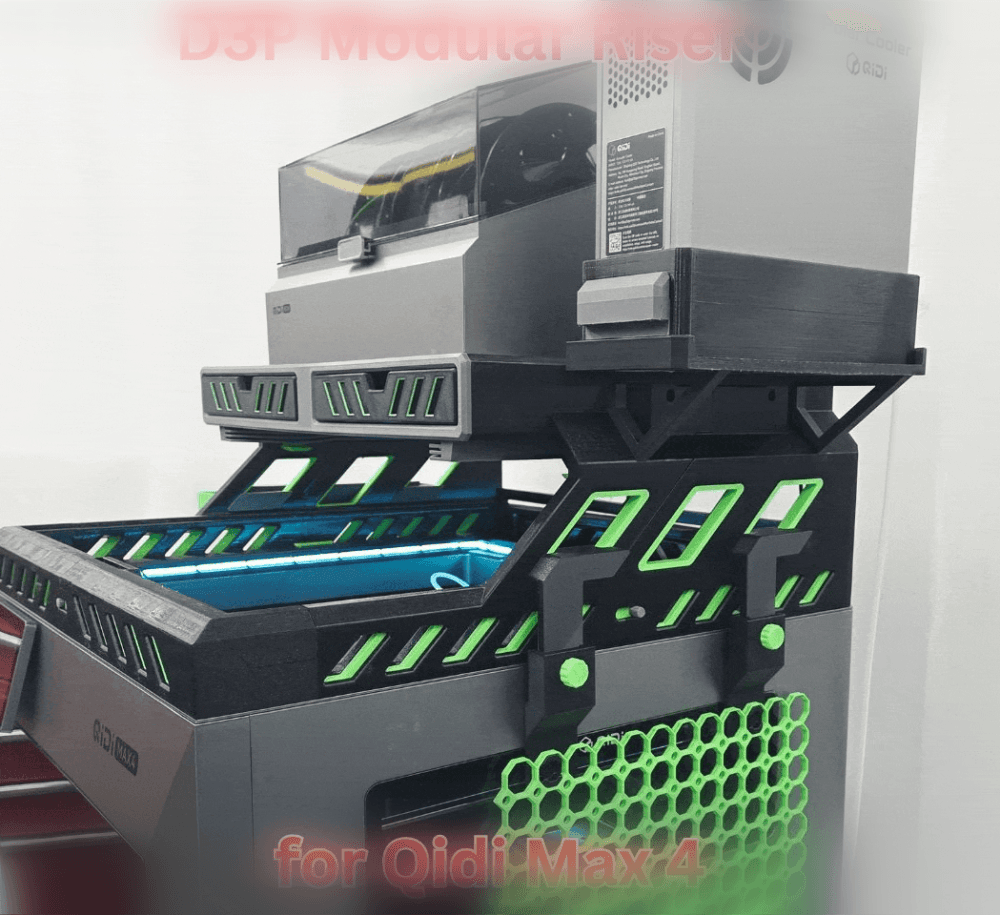 D3d Riser D3P Riser for Creality K2 Plus - 3D model by Darren 3d Print on Thangs