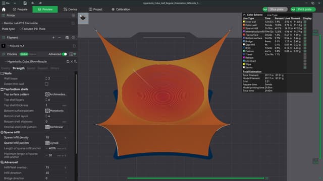 Hyperbolic Cube Model Hyperbolic Cube - Thangs 3D Model | 3Drop