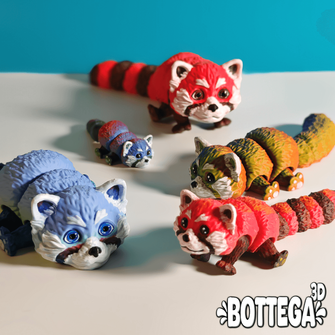 Red Panda, articulated, flexi - 3D model by Nozzle Nook on Thangs Red Panda, articulated, flexi - 3D model by Nozzle Nook on Thangs