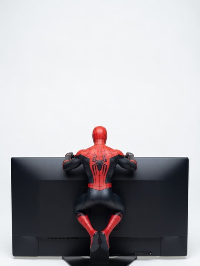 Monitor Huggers Spider-Man Monitor Hugger – Dynamic Desk Companion - Thangs 3D Model ...