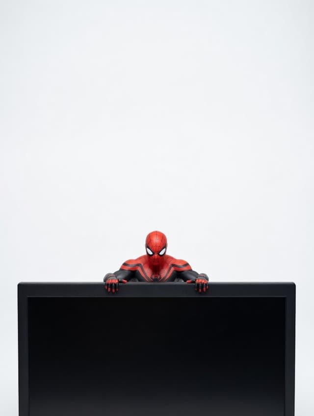 Monitor Huggers Spider-Man Monitor Hugger – Dynamic Desk Companion - Thangs 3D Model ...