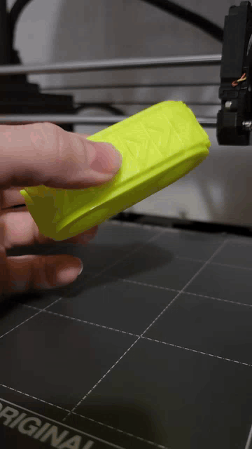 Good design. Printed under 2 hours. Easy to put together. I love the click. My only complaint is that the movement feels a little tight. Its hard to move the tread with one hand. I think it needs a period of breaking in and it will become looser and easier to manipulate with one hand. Out of personal preference, I will probably sand the treads so they are easier on my hands.