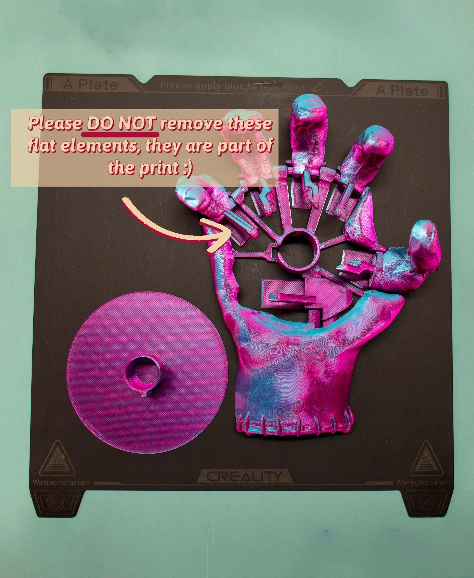 Mug Hand: Self-Adjusting Coaster 3d model