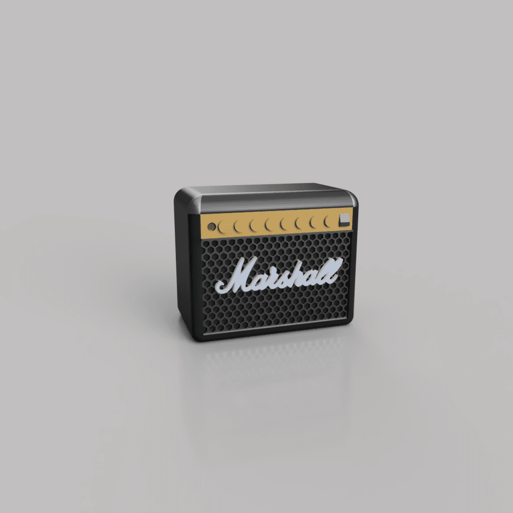 Marshall Amp Box 3d model