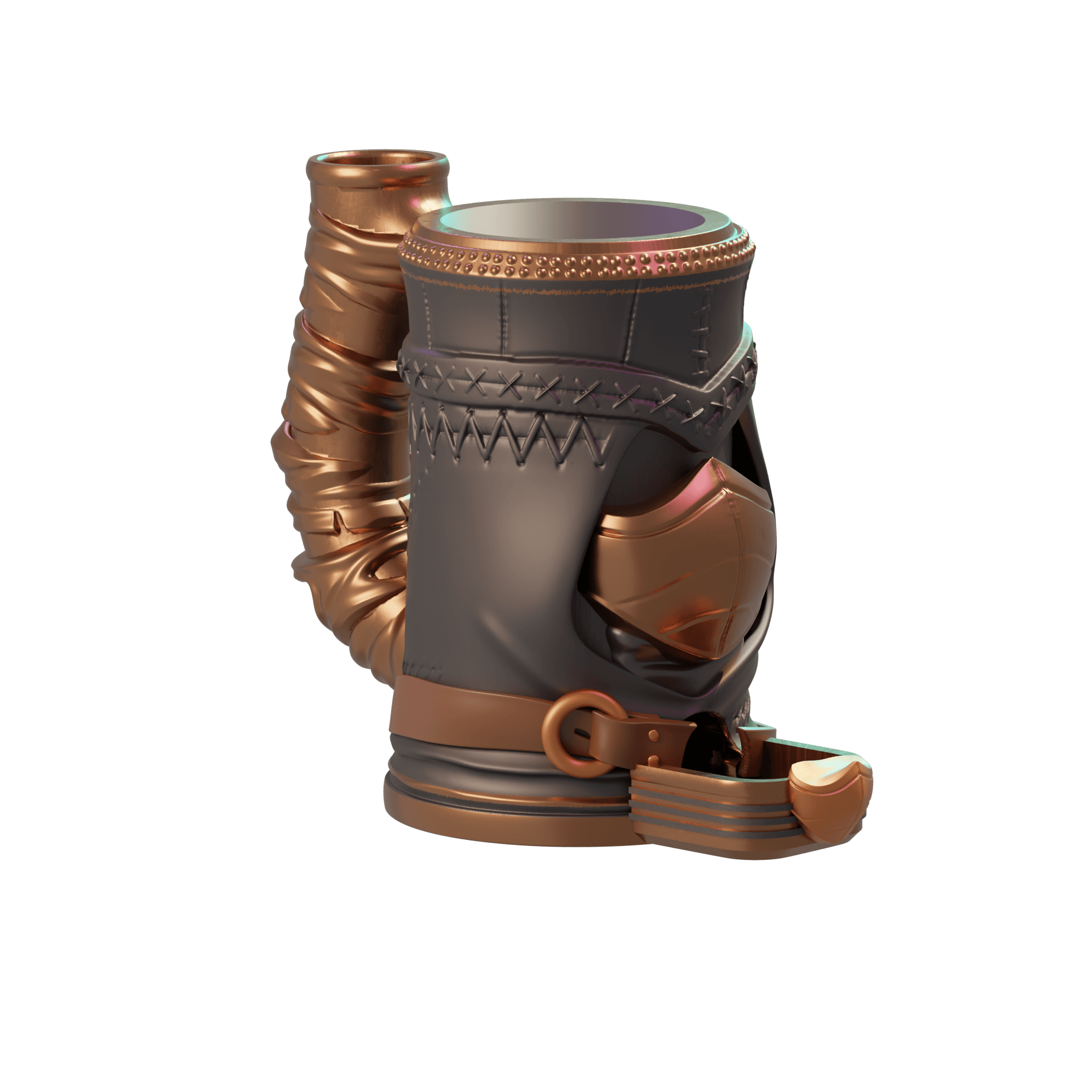 Assassin Dice Tower Mug 3d model