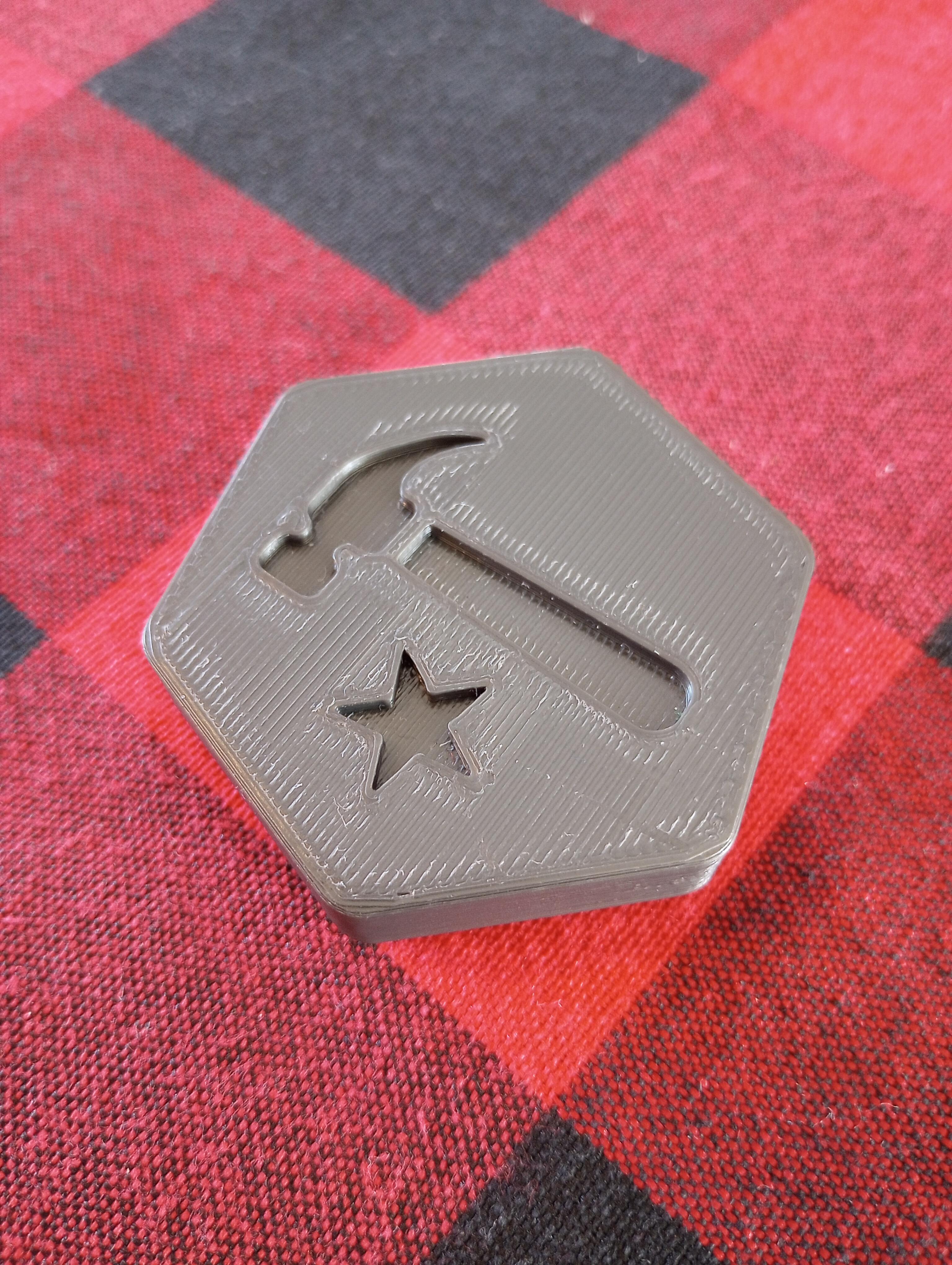 Tile - Hammer 3d model