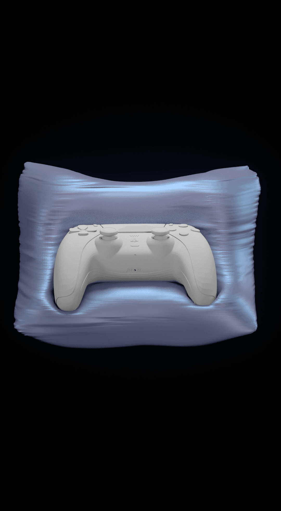 WRINKLED DualSense Pillow (FREE) 3d model