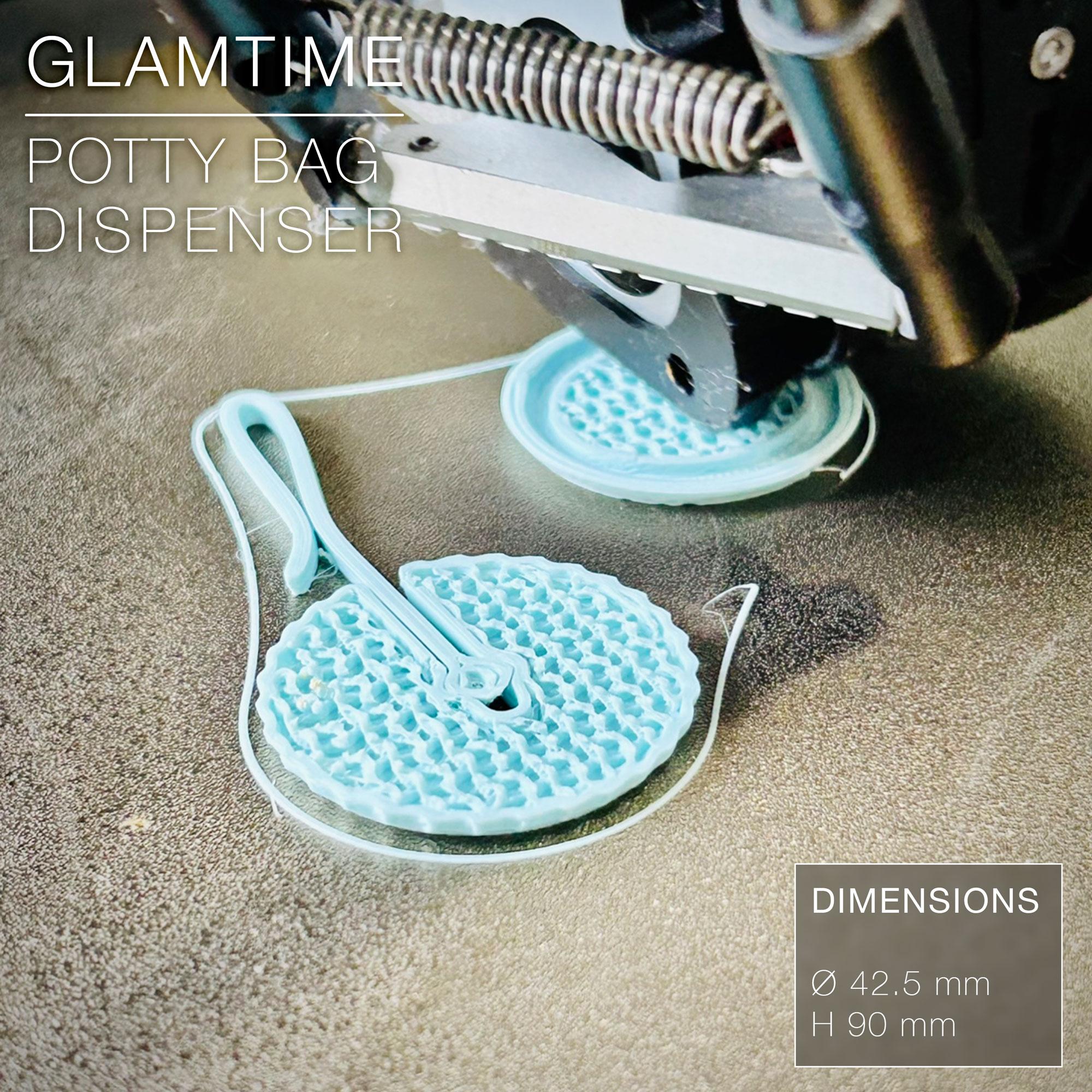 GLAMTIME  |  Dog potty bag dispenser 3d model