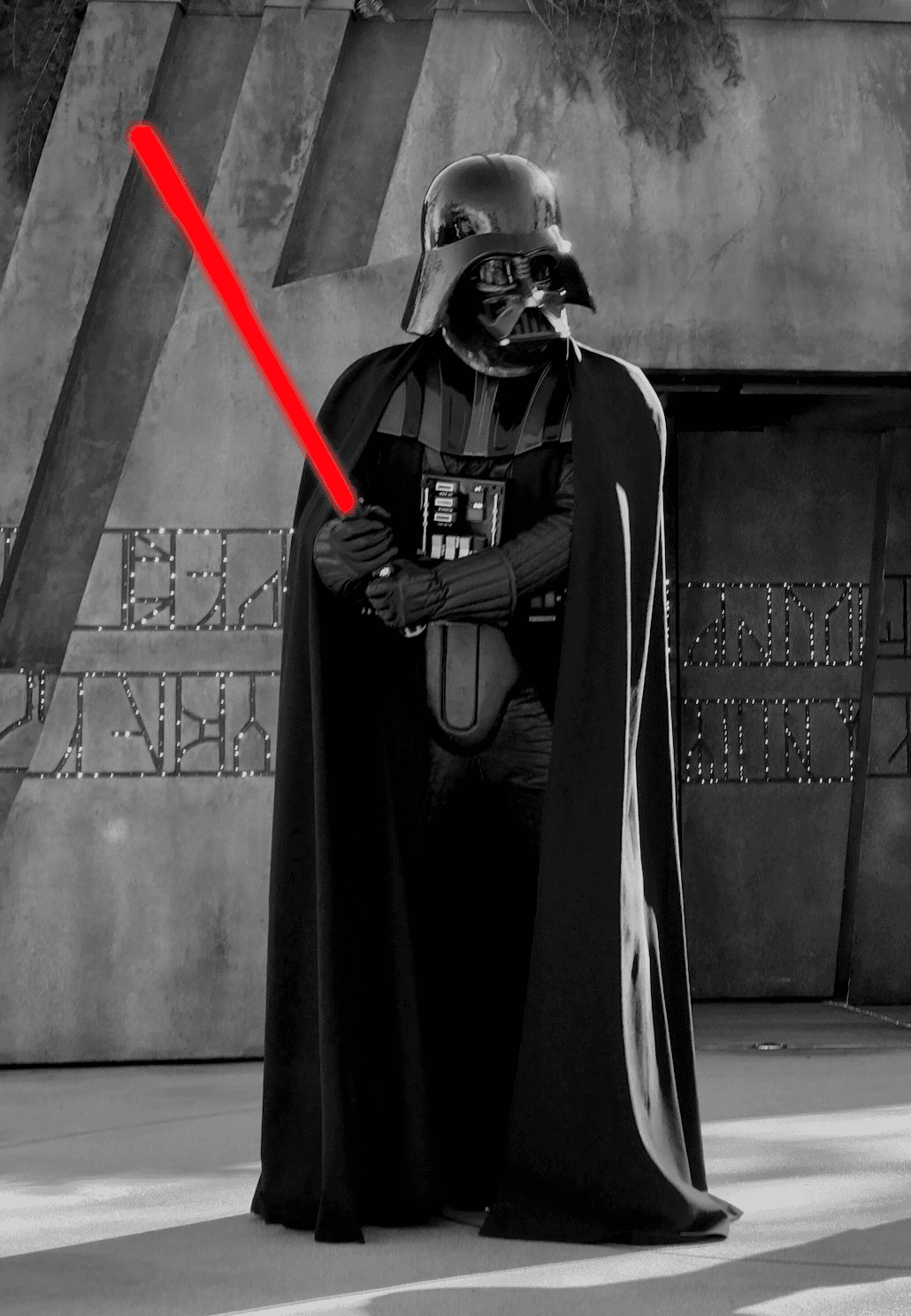Darth Vader HueForge Photo 3d model