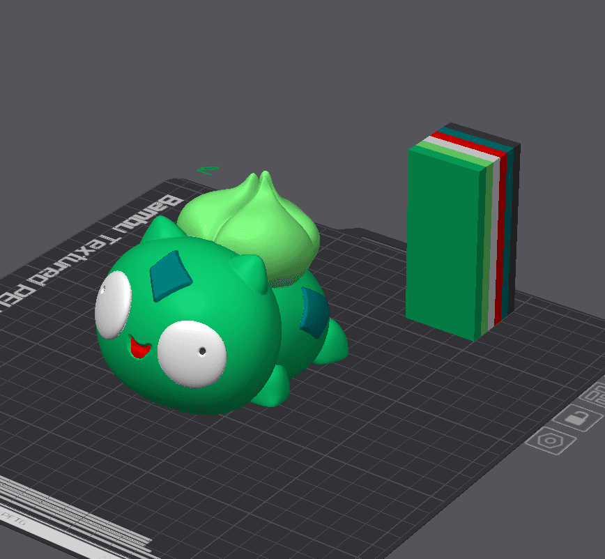 Derpy Bulbasaur - Pokemon 3d model