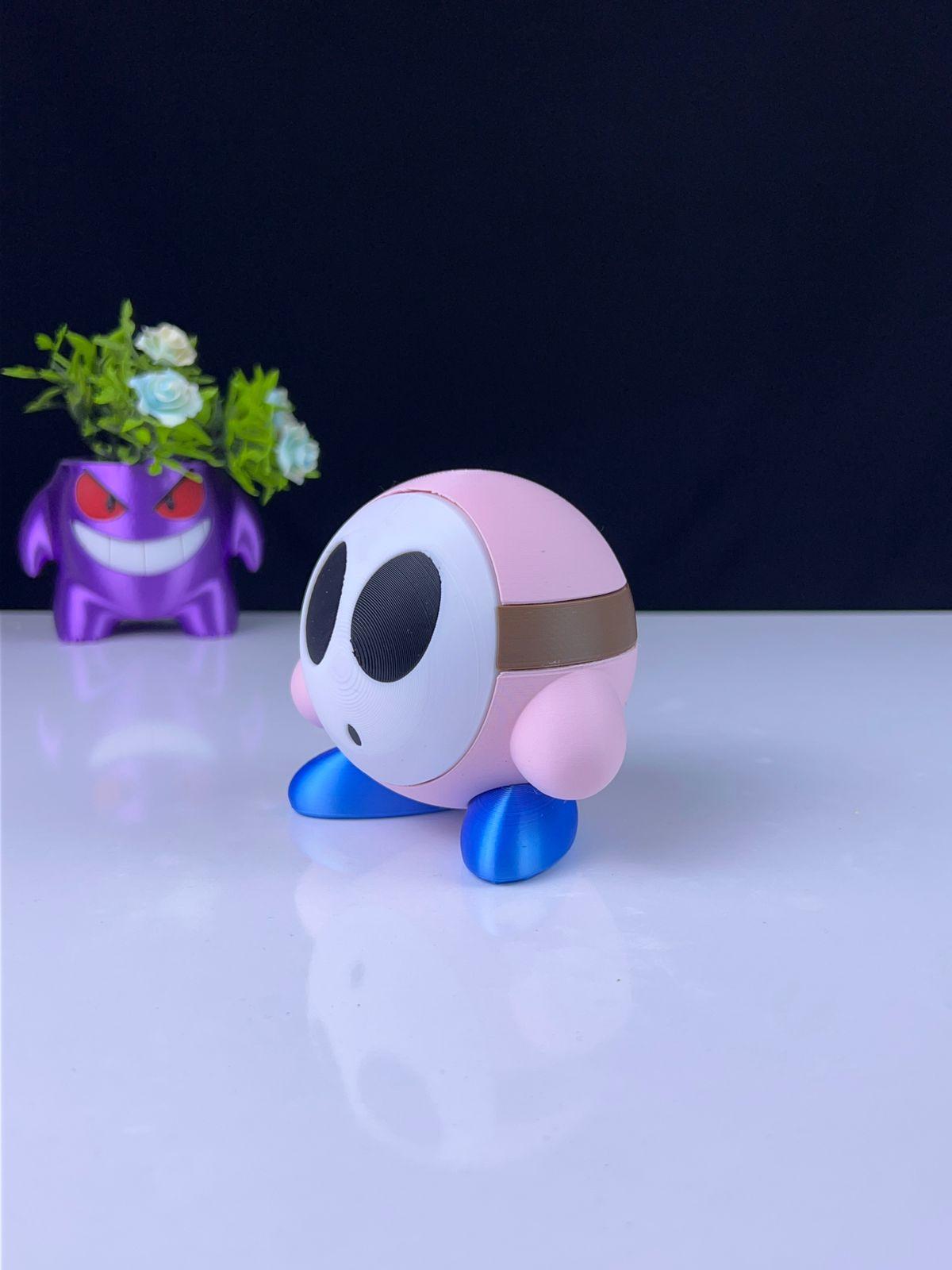 Shy Kirby 3d model