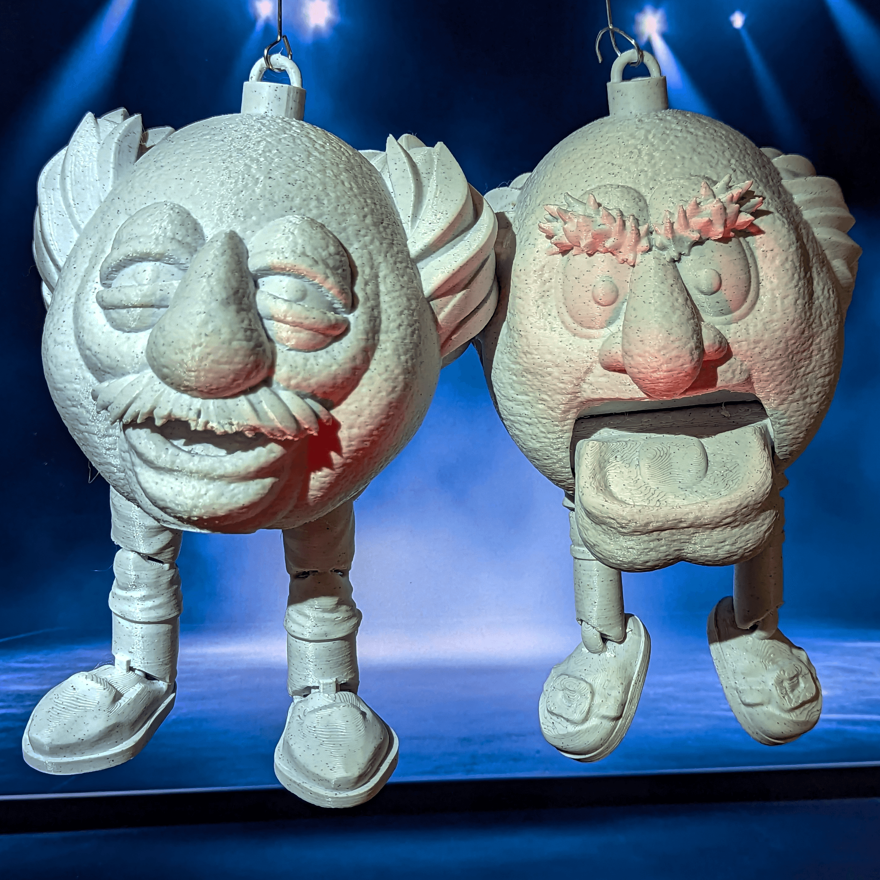 Muppets Jacob Marley Dangly-leg Ornament 3d model