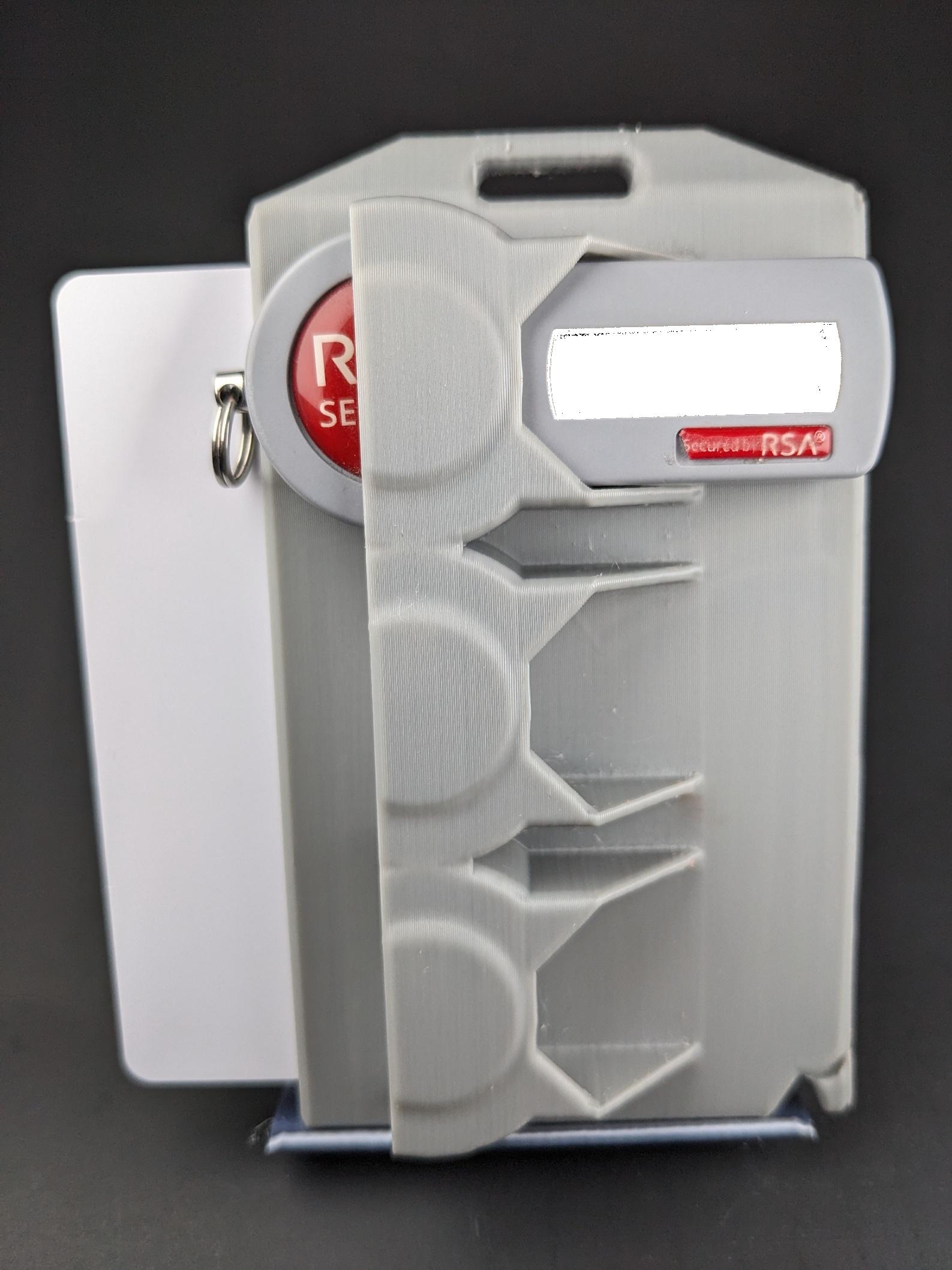 RSA Token Badge Case 3d model