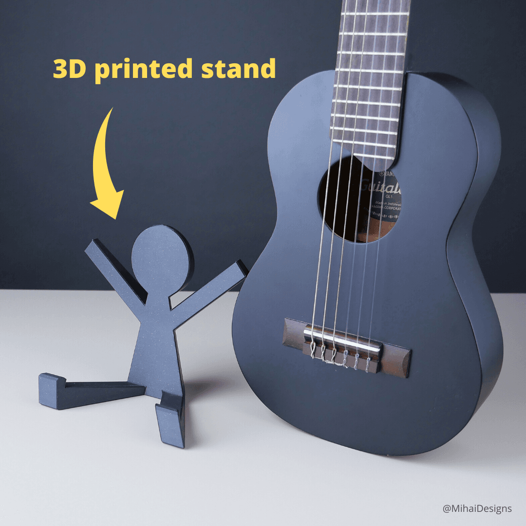 Guitalele Stand - Watch it in action https://www.youtube.com/watch?v=B4aPmMSBe0Y

Check my other projects https://mihaidesigns.com - 3d model