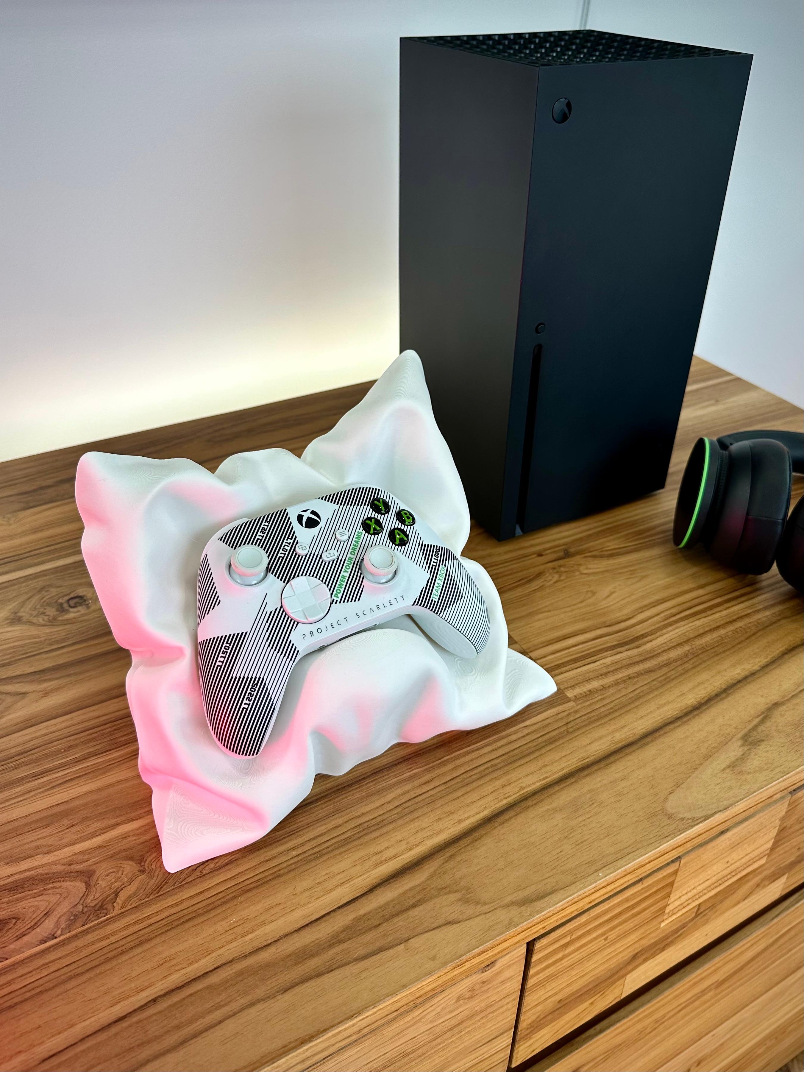Xbox & Switch Pro Controller Pillow 3d model