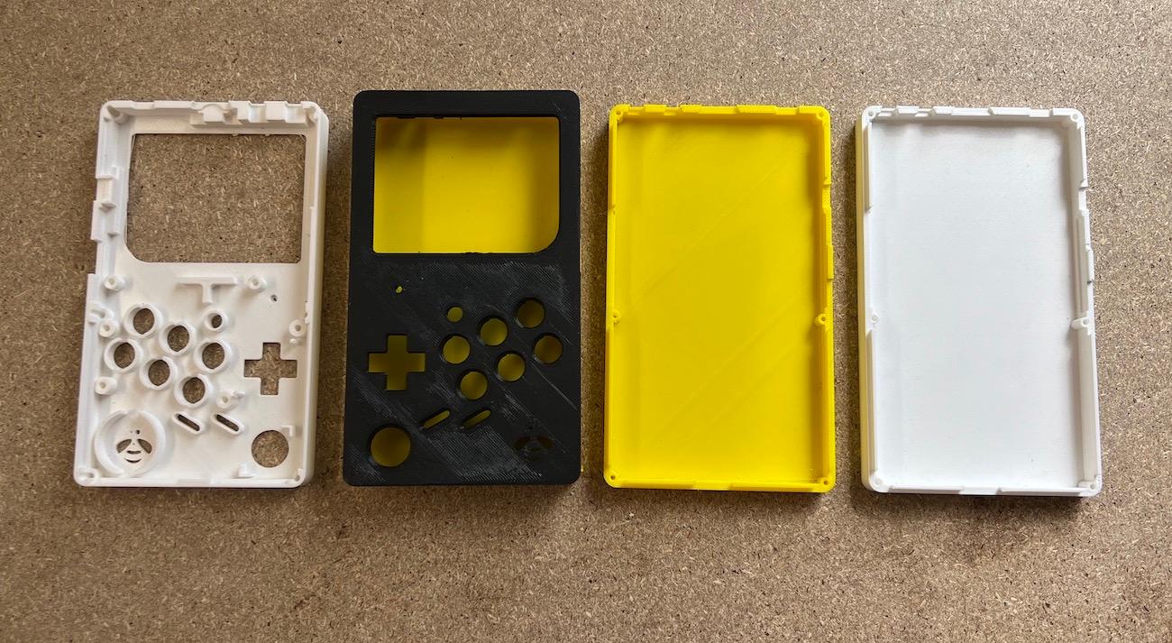 "Bumblebee" Handheld Console (3D & CNC) 3d model