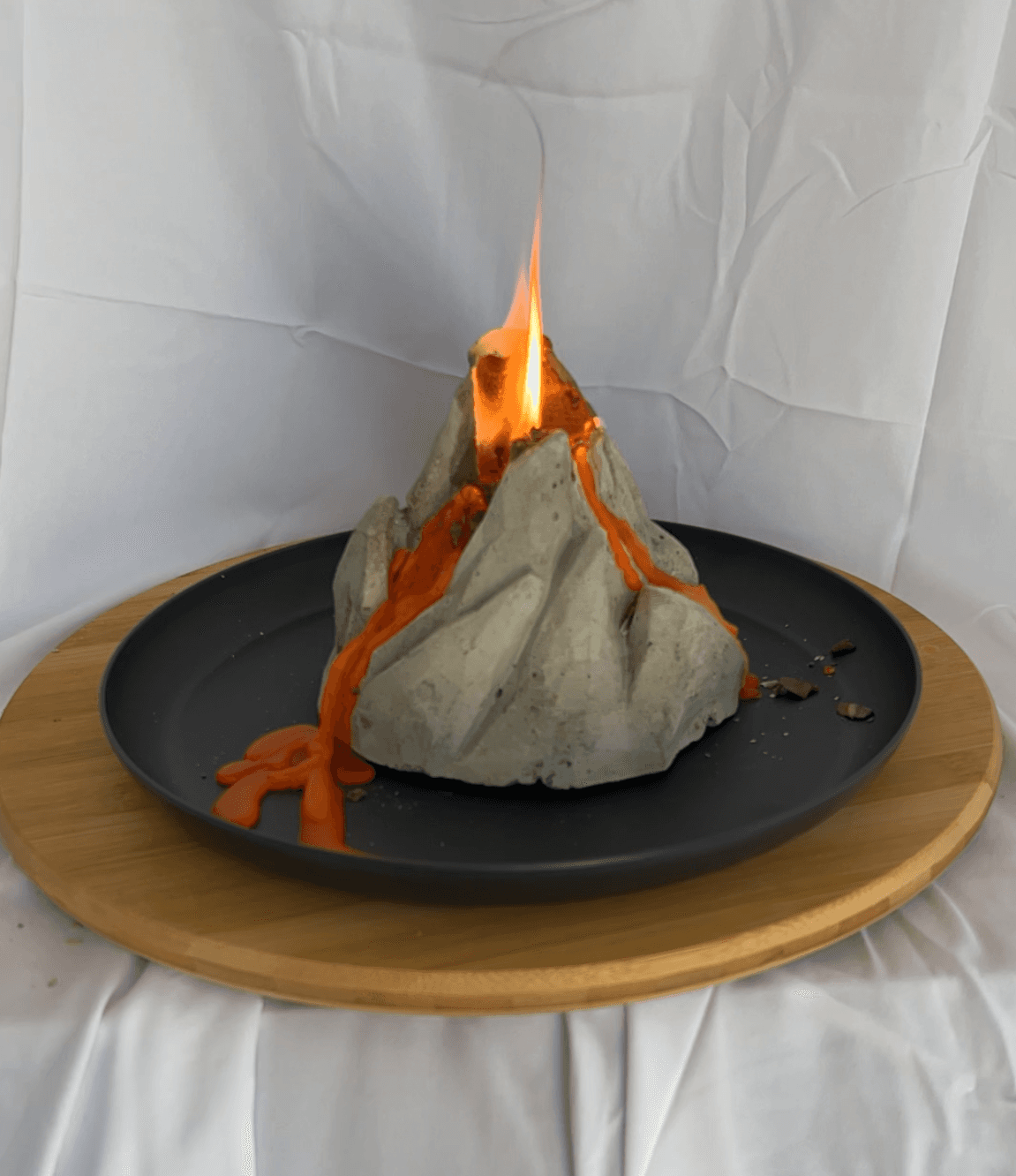 Volcano Candle 3d model