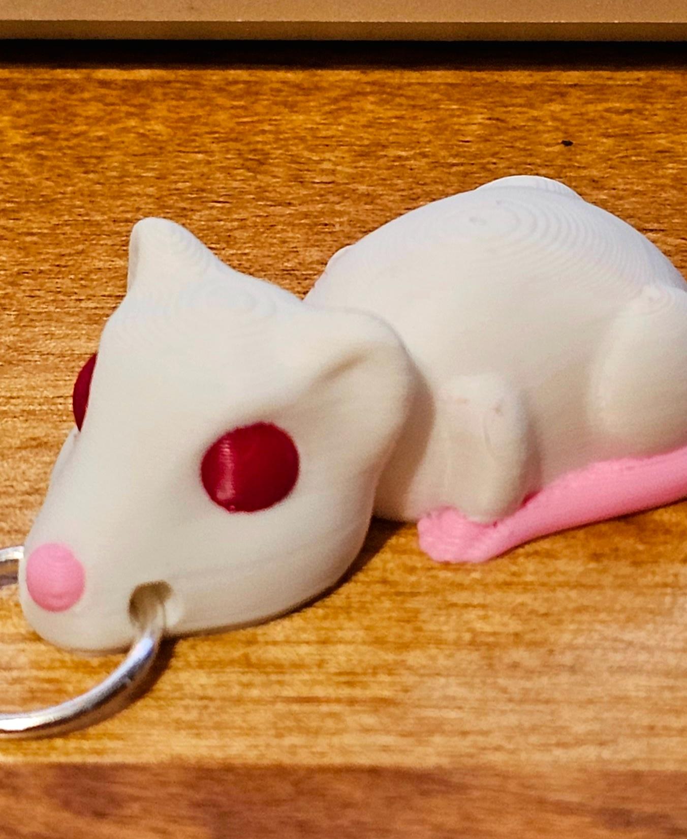 Rat Keychain 3d model