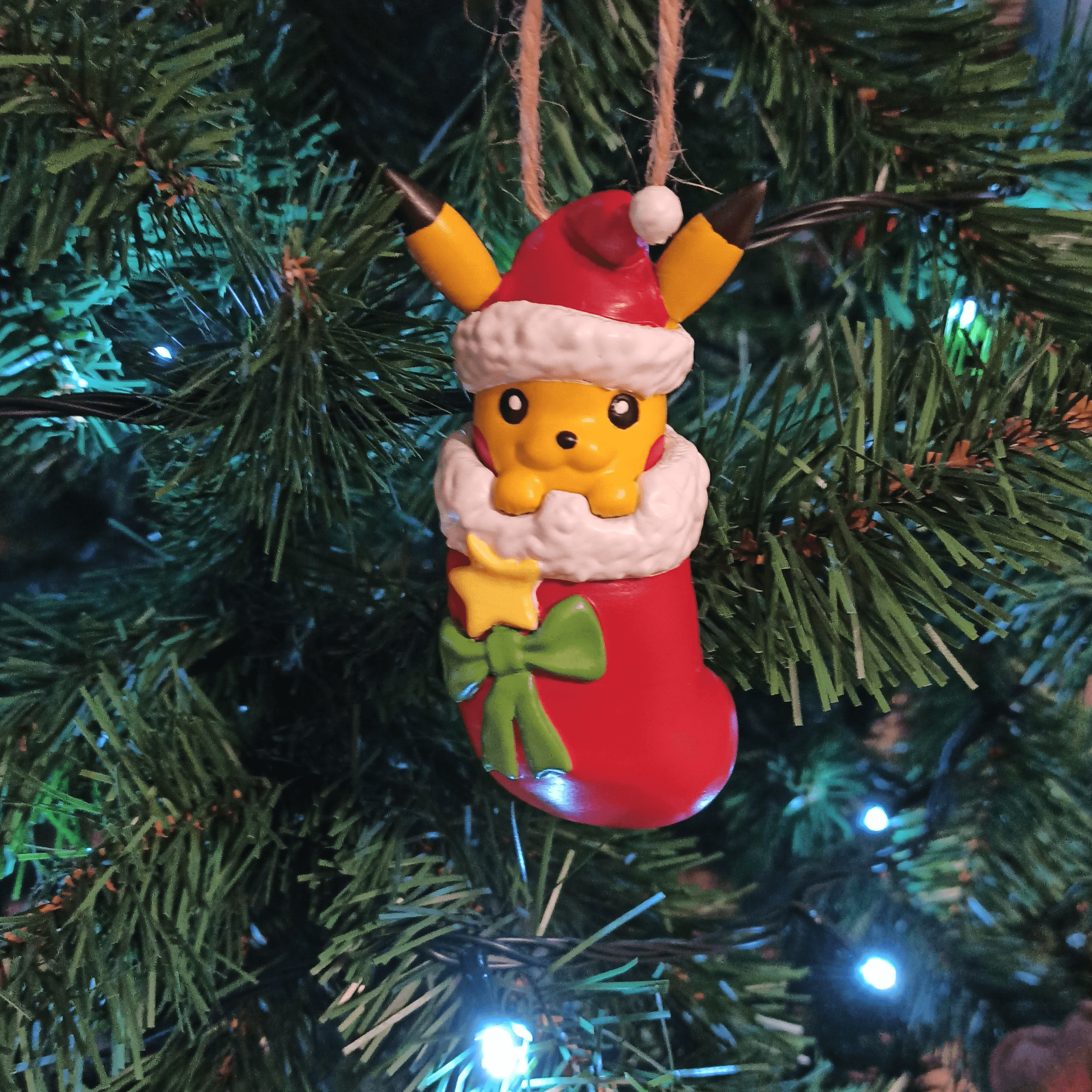 Christmas Pikachu Decoration - after the post-processing - 3d model